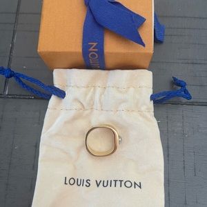 Louis Vuitton NANOGRAM RING size M
